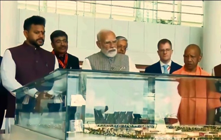 नोएडा इंटरनेशनल एयरपोर्ट- जेवर के प्रथम चरण का प्रधानमंत्री ने किया उद्घाटन 