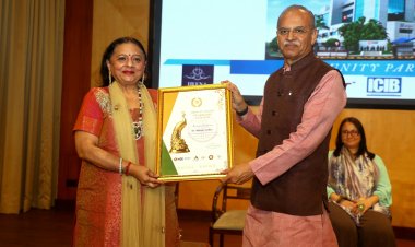 “हृदयानंद स्वर्णश्री - सम्मान" से सम्मानित की गईं वरिष्ठ साहित्यकार डॉ. मंजू लोढ़ा...