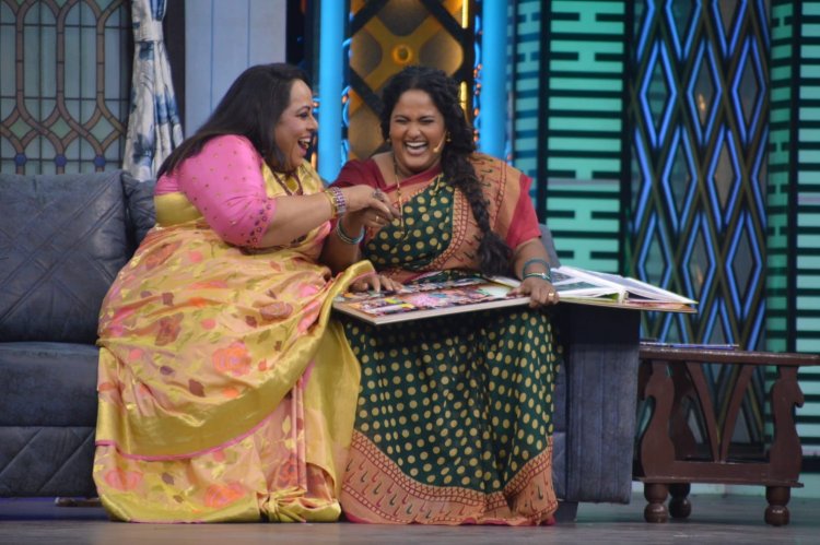 सोनी मराठी वाहिनीवरील “महाराष्ट्राची हास्यजत्रा”मध्ये निर्मिती सावंत यांचा खास धमाका!